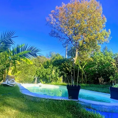 40 M2 - Avec Kitchenette , Espace Salon, Tv, 2 A 3 Personnes Piscine Wifi Clim Pres Saint Emilion Et Du Perigord Apartmán *